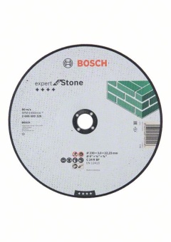     ()  , ,  ,  ( Bosch Expert for Stone) C 24 R BF, 230 mm, 22,23 mm, 3,0 mm 2608600326