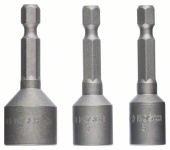 Пакет торцовых ключей 3 предм. 50 mm 8, 10, 13 mm 2608551078