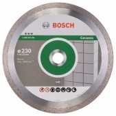 2608602634 Алмазный отрезной круг Bosch для болгарки Best for Ceramic по керамике, плитке, керамограниту 230 x 22,23 x 2,4 x 10 mm 2.608.602.634