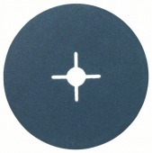 Фибровый шлифкруг для угловой шлифмашины, цирконовый корунд 180 мм, 22 мм, 120 2608606745