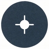 Фибровый шлифкруг для угловой шлифмашины, цирконовый корунд 115 мм, 22 мм, 100 2608606729