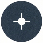 Фибровый шлифкруг для угловой шлифмашины, цирконовый корунд 125 мм, 22 мм, 120 2608606736