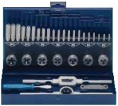 Набор метчиков и плашек М3-М12 HSSG 10711