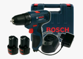 06019G8000 Ак. дрель шуруповерт Бош/Bosch GSR 120-LI, 2x2,0 Ач, в чемодане 0.601.9G8.000 в интернет-магазине с доставкой по Москве