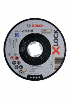2608619255 X-LOCK    125x1.6 E.f.Metal (Bosch Expert for Metal) 2.608.619.255  