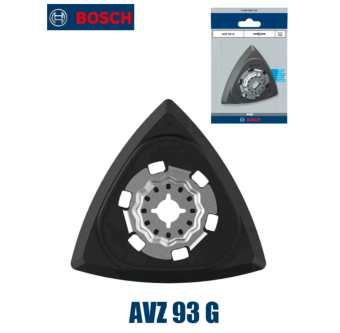2608669125 AVZ 93 G Bosch Starlock насадка для реноватора  -шлифовальная подошва SDS 93mm 2.608.669.125 БОШ