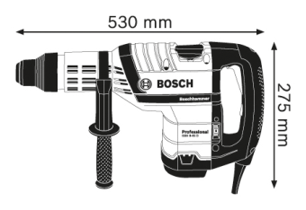 0611265100    SDS-max  / Bosch GBH 8-45 D Professional 0.611.265.100       