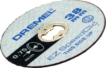 Сменный отрезной круг по металлу 0,75 мм EZ SpeedClic 5 шт (SC409) 2615S409JB купить с доставкой