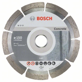    Standard for Concrete 150 x 22,23 x 2 x 10 mm 2608603241