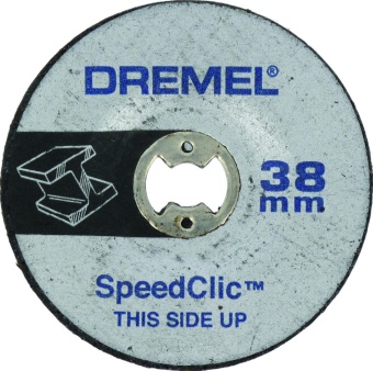 Шлифовальный круг  Dremel SC541 с системой EZ SpeedClic 2шт 2615S541JA купить с доставкой