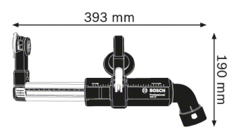      2-3 Bosch GDE 16 Plus Professional 1600A0015Z (1.600.A00.15Z)