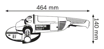 0.601.884.203    /  Bosch GWS 24-230 JH /   Professional 0601884203    